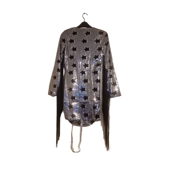 Nasty Gal Sequin Fringe Mini Dress - Picture 4 of 6